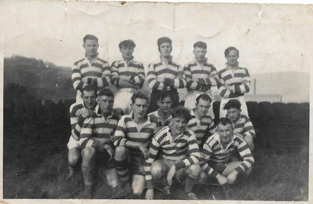 Luddenden Team on Midgley Rec