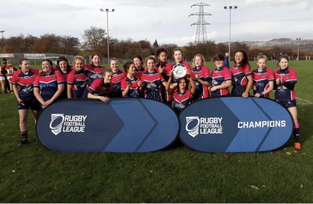 Photo of Illingworth girls champions team 2018