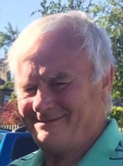 colour photo of Bob English, who is smiling 