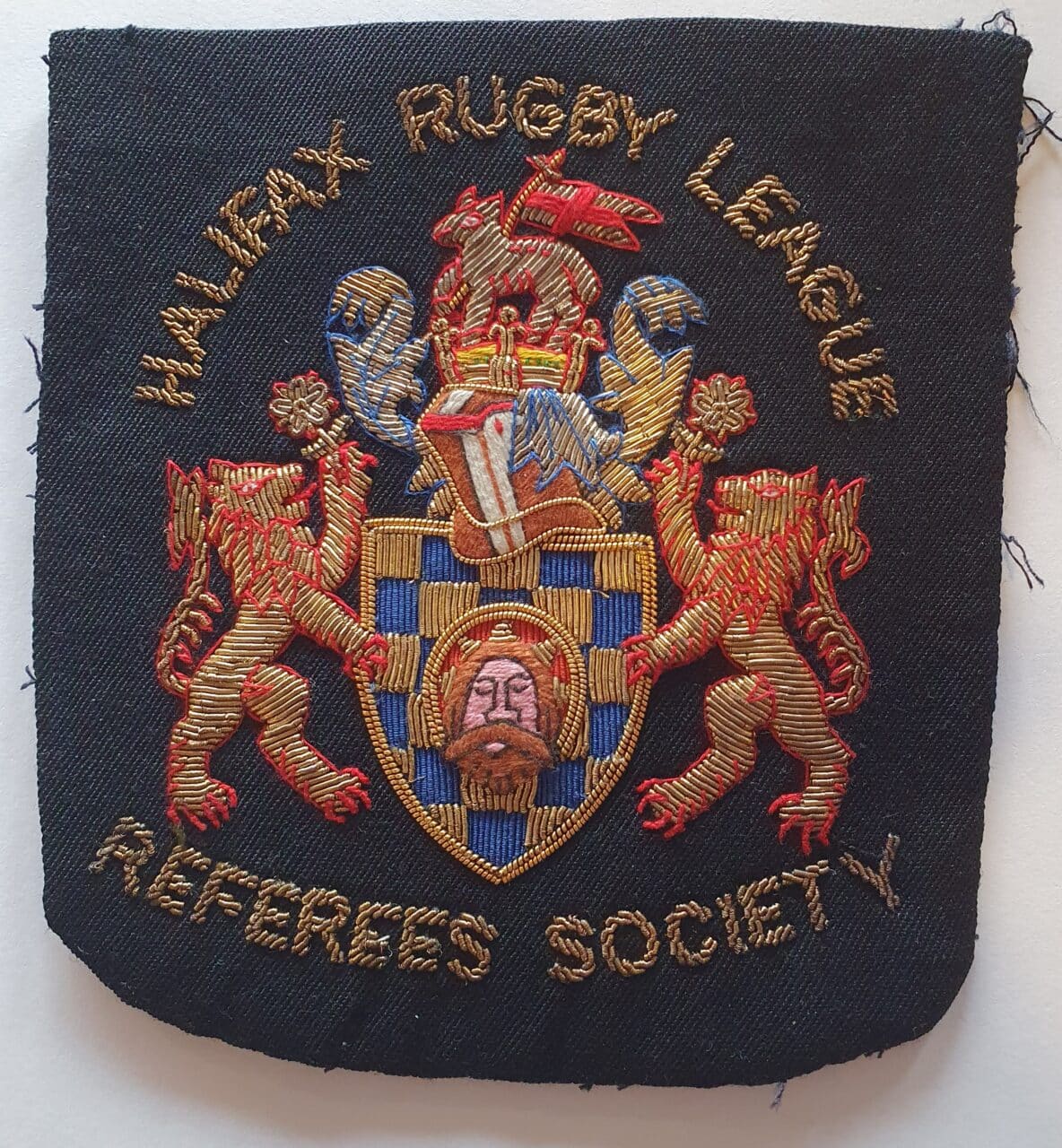 Halifax and District Referees Society Blazer badge