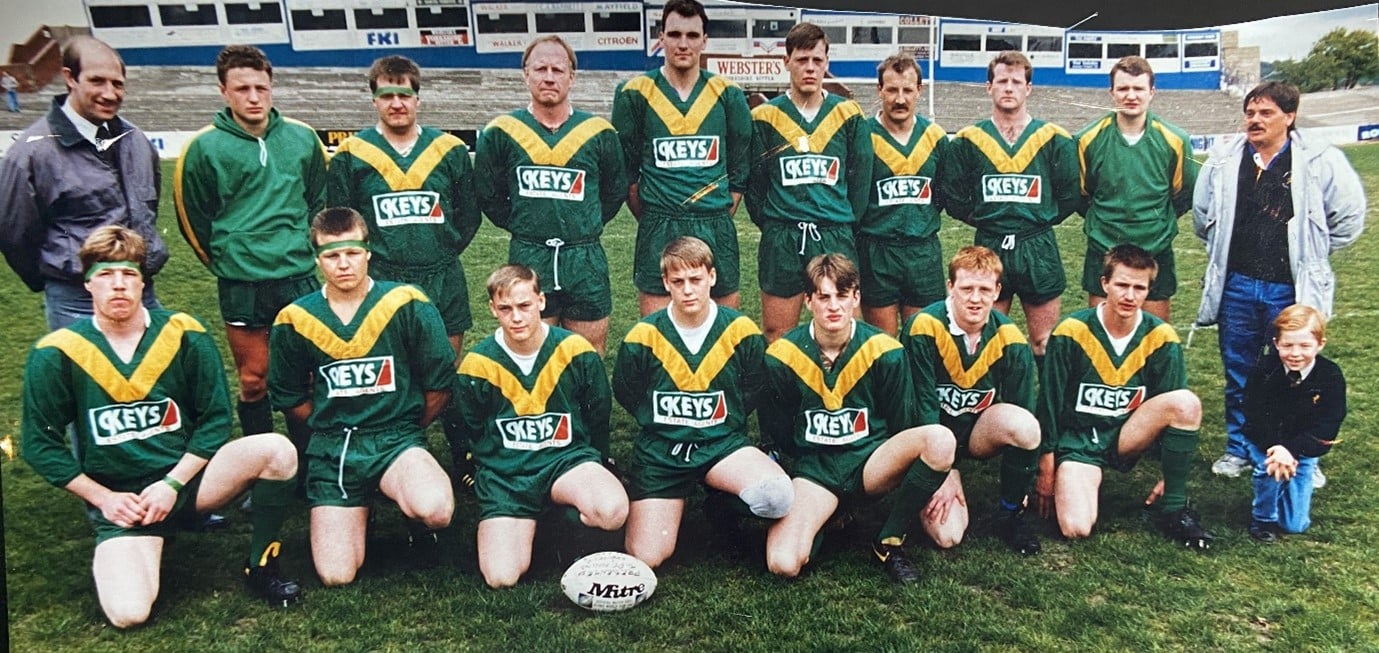 colour team photo of park amateurs a team