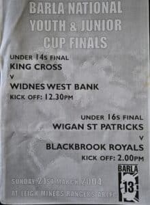 2004 BARLA Youth finals King Cross