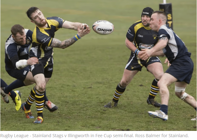 2015 Ross Balmer Stainland v Illingworth Coueir photo