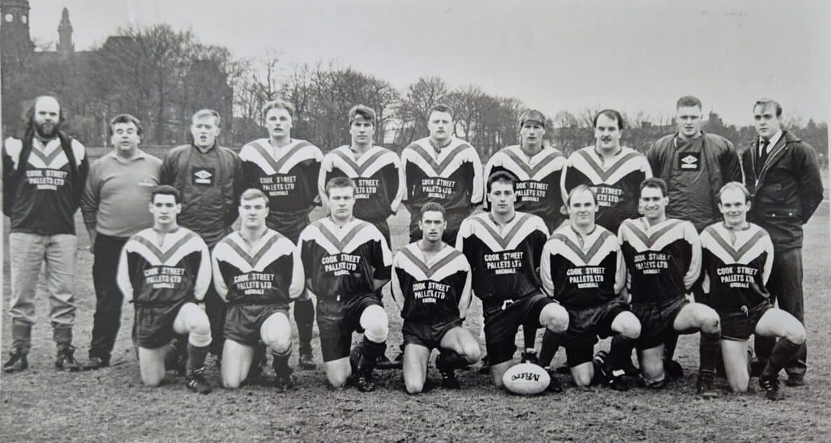 Cooke Street Rams team photo on Saville Park