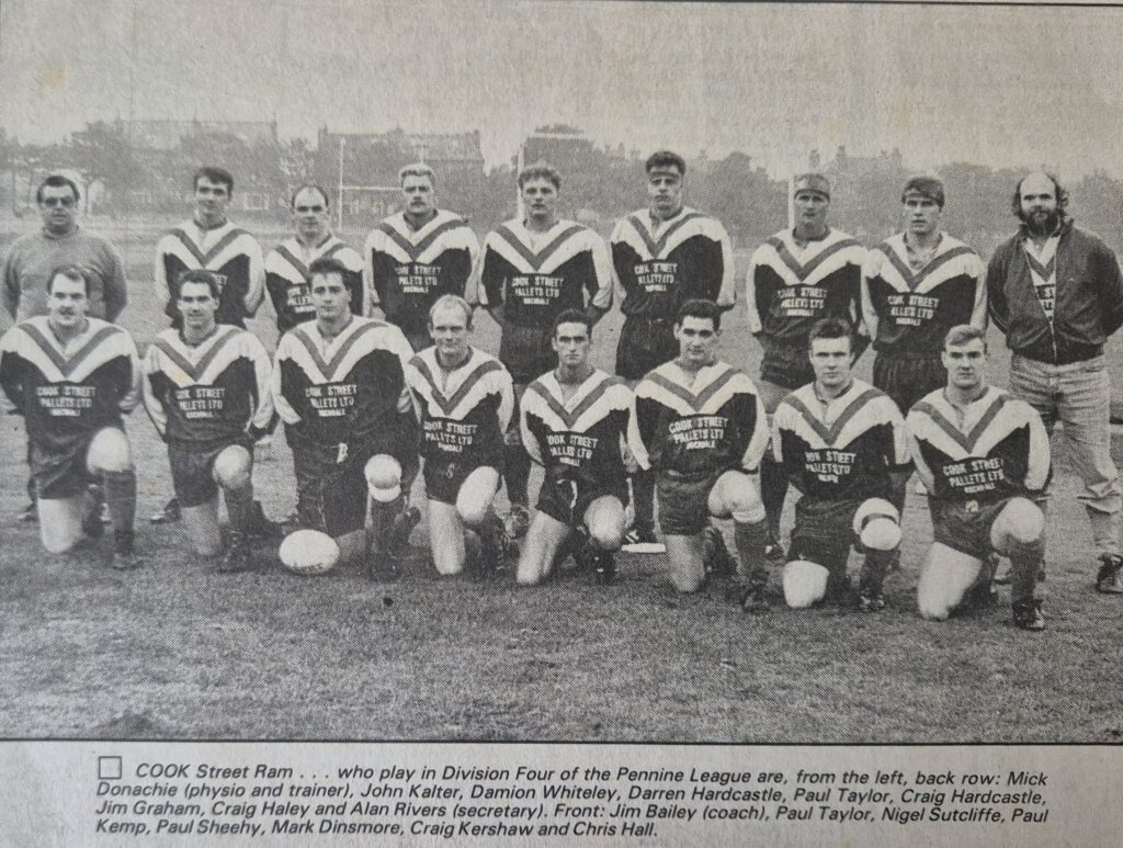 Cooke Street Rams team photo Courier