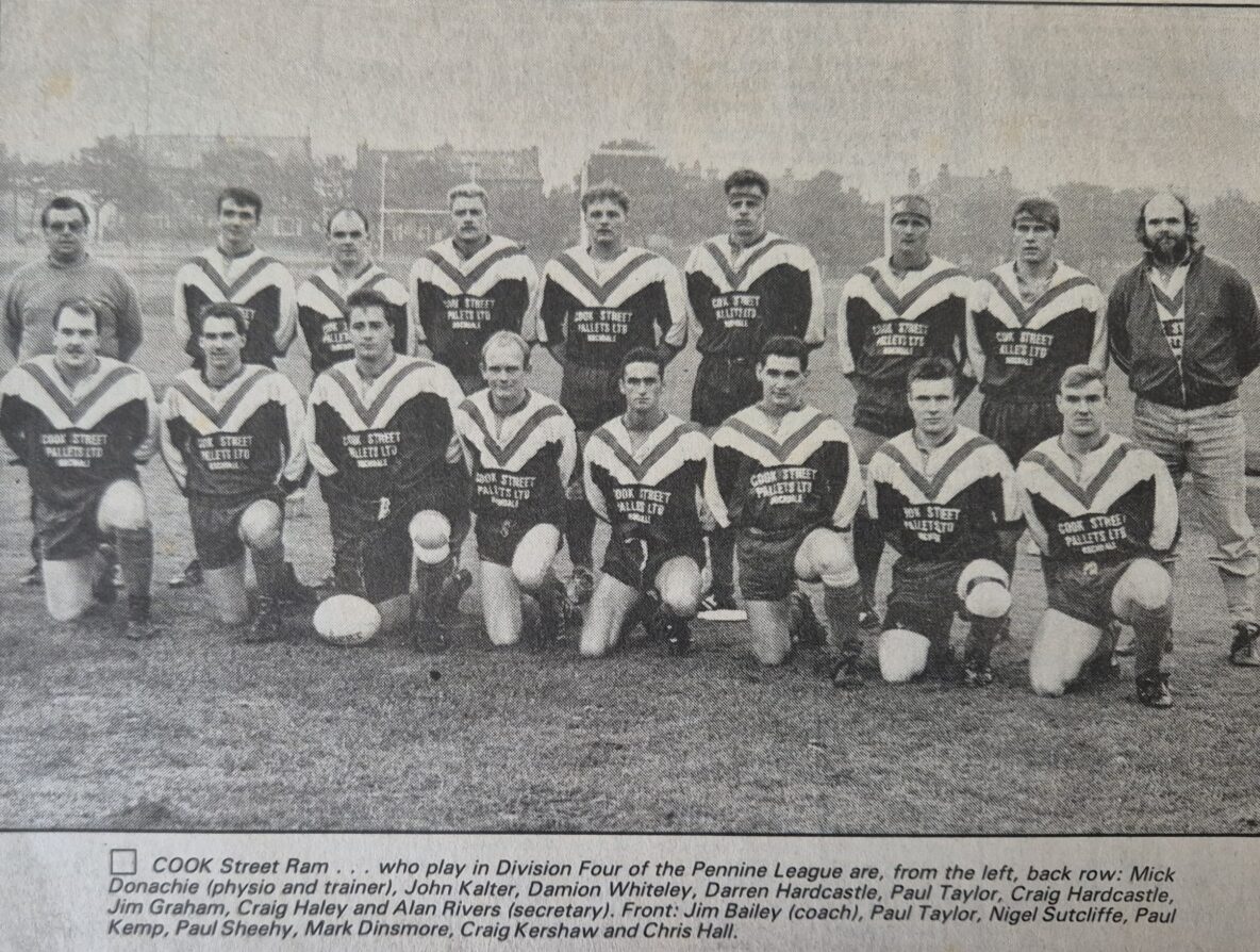 Cooke Street Rams team photo Courier