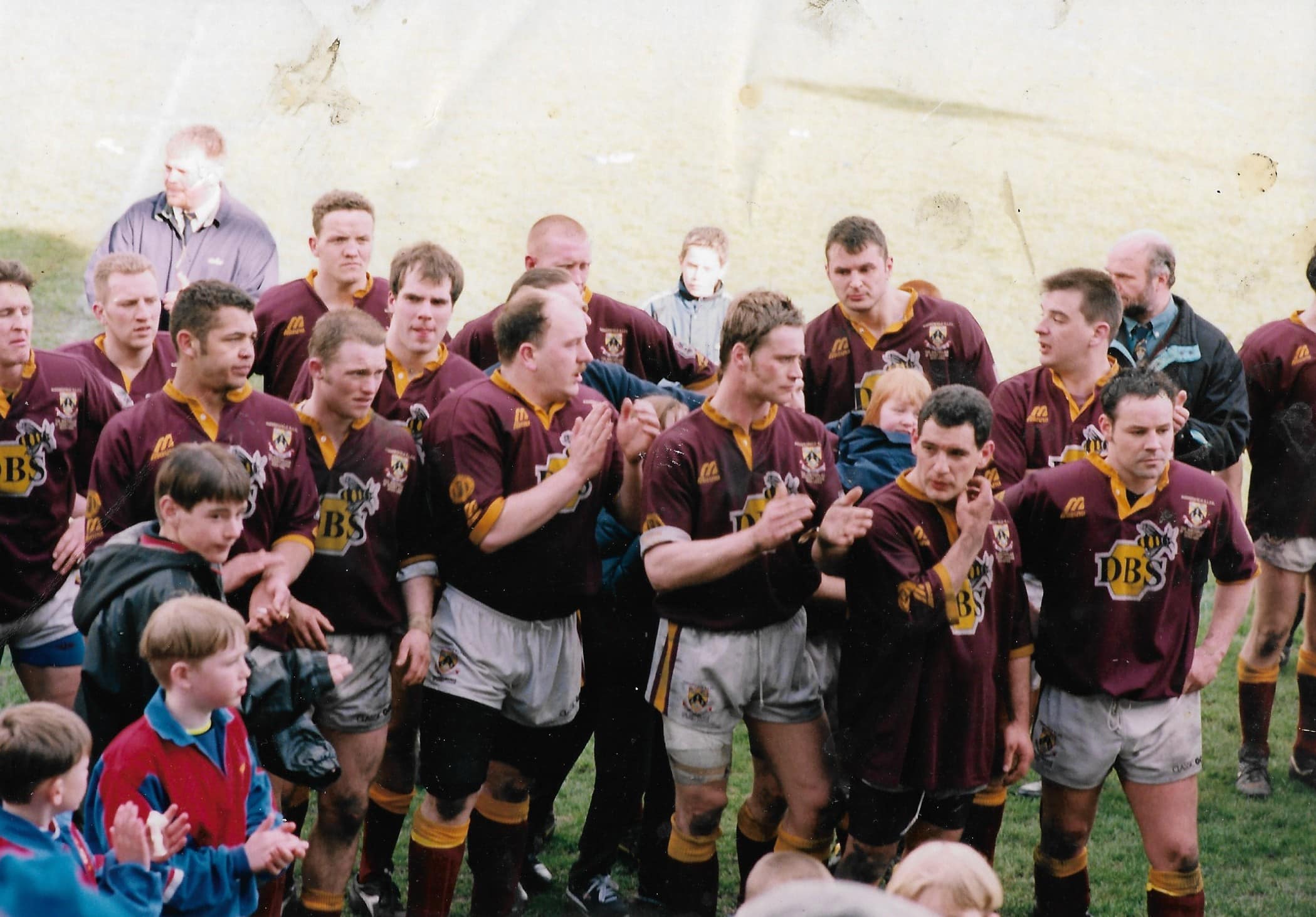 Sowerby Bridge Robins photo after Halifax Cup Final at Thrum Hall