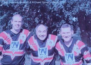 Whitehall Warriors Paul Johnson Bomber and Richard 2005