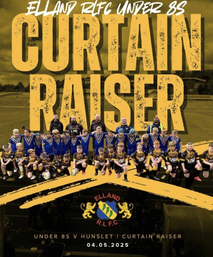 Elland Under 8s Curtain Raiser Programme 2025