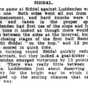 Siddal article