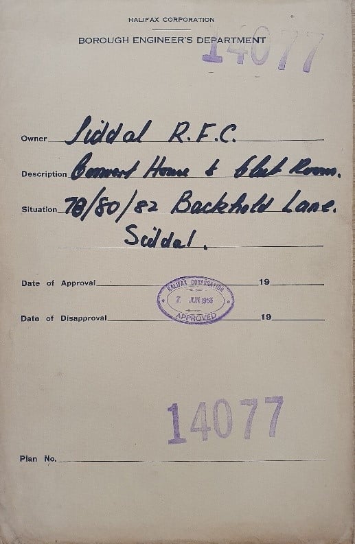 photo of a signed document by the Engineer's Department 