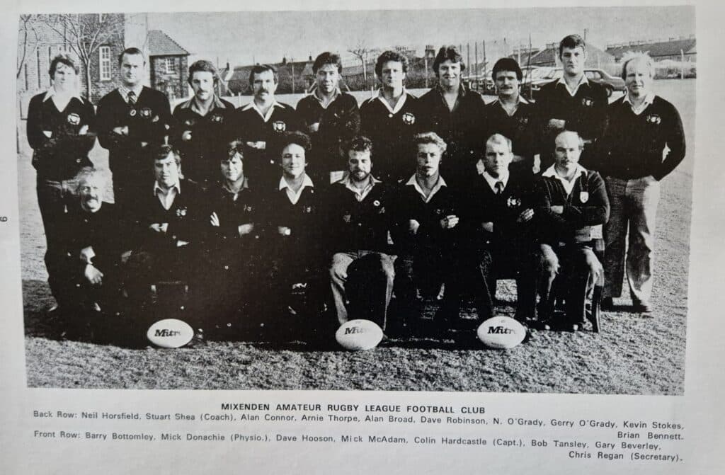 1981 Mixenden team photo