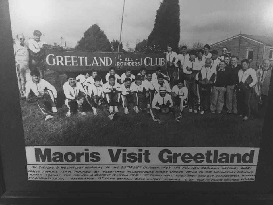 1983 touring Moari side visited Greetland
