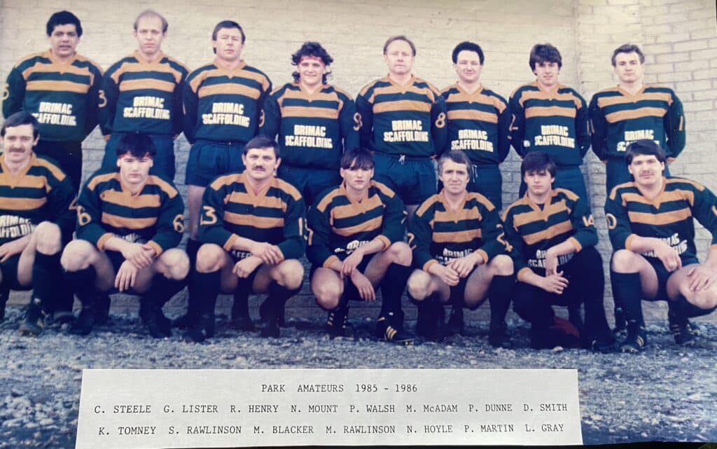 1985-86 Park Amateurs team photo