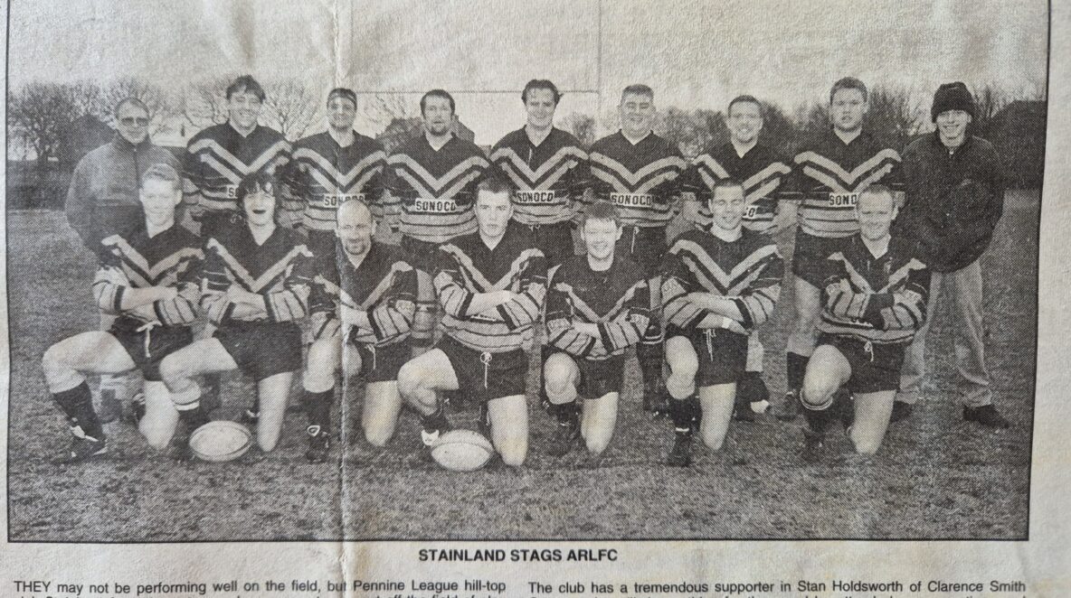 1986 Stainland Stags team photo