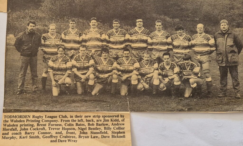 1991 Todmorden team photo