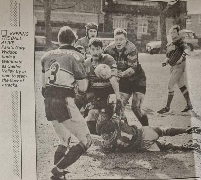 1995 Park v Calder Valley action photo