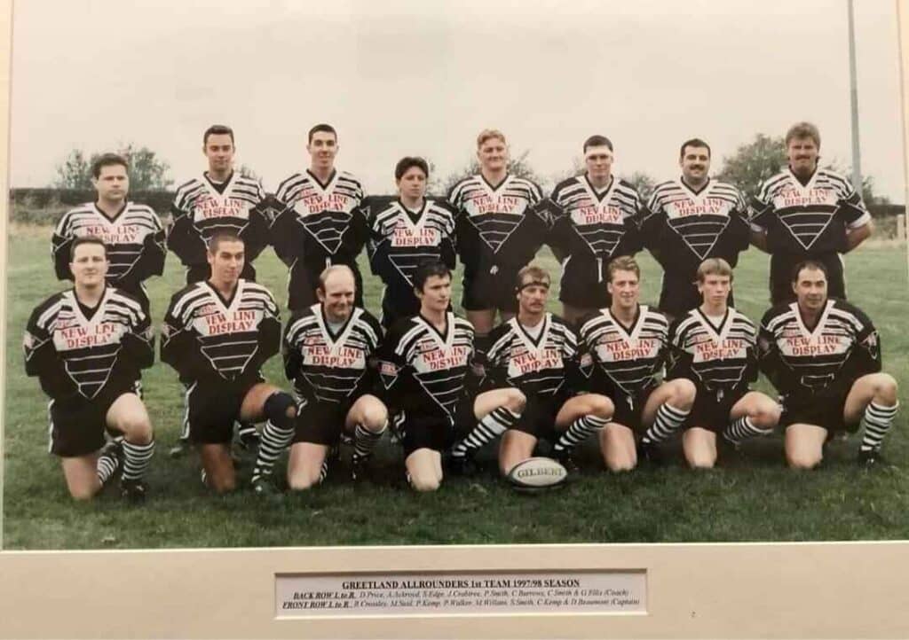 1997-98 Greetland first team photo