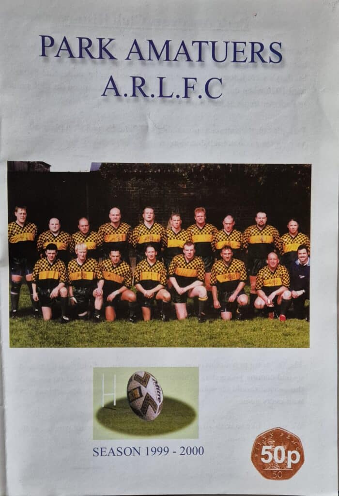 1999-2000 Park Amateurs programme