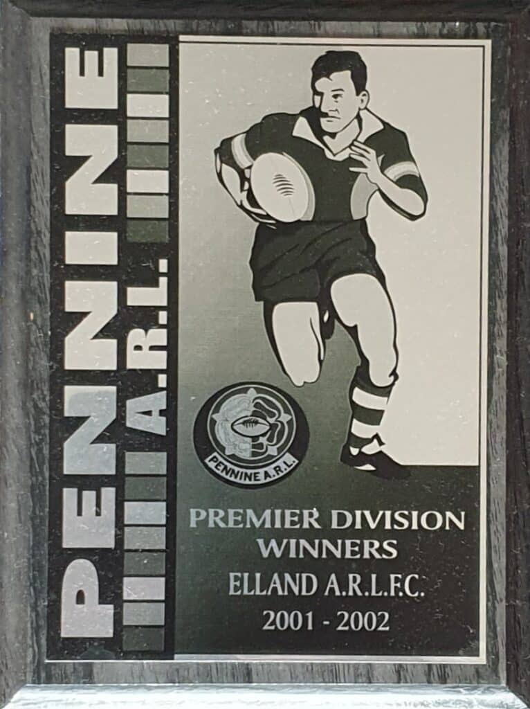 2001-02 Pennine League Premier Division winner