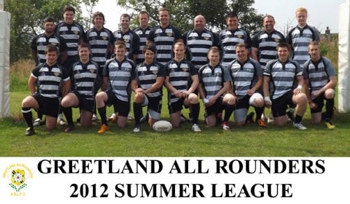 2012 Gtreetland Summer League team photo