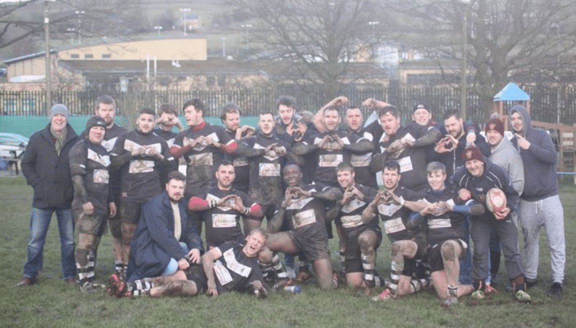 2016 Boothtown celebrate semi victory over Siddal to reach Halifax Cup Final