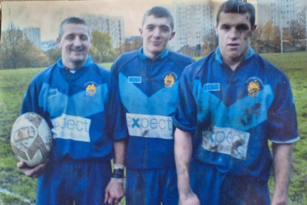 Boothtown Andrew, Luke and Graham Charlesworth photo