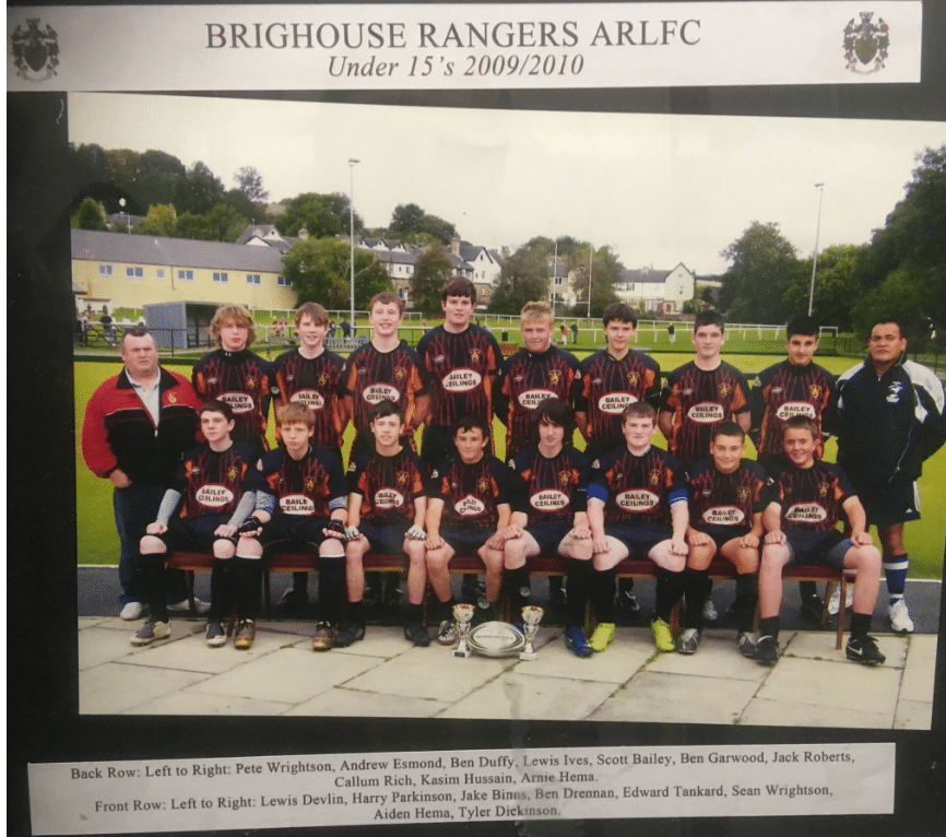 Brighouse Rangers U15 2009-10 team photo