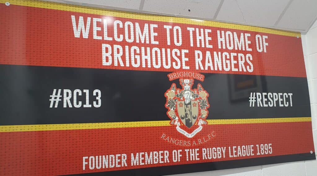Brihouse Rangers home sign