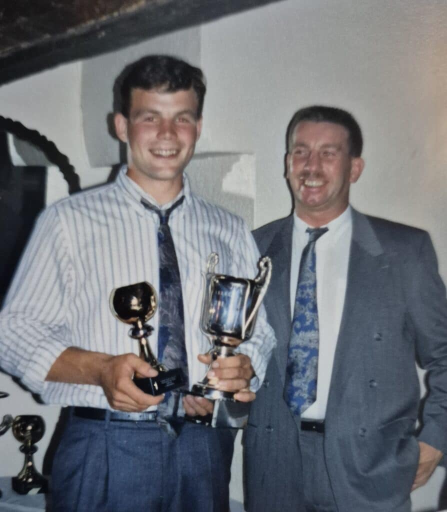 Calder Valley Adam Greenwood presentation with Mick Scott