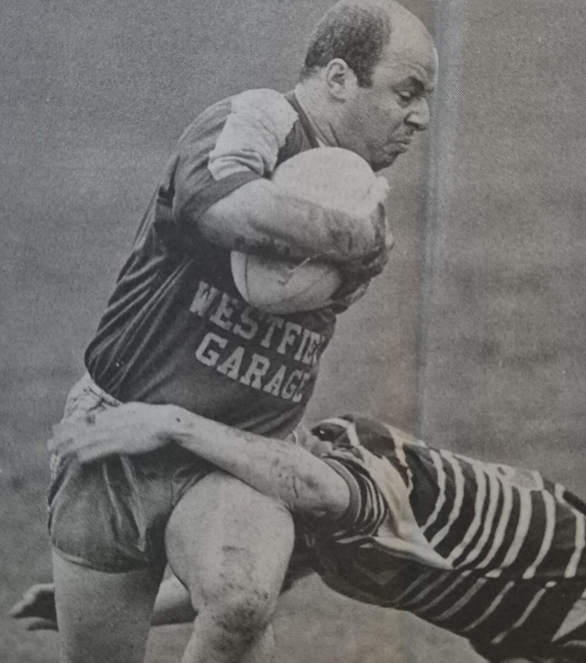 Calder Valley Mark Fields in action courier photo