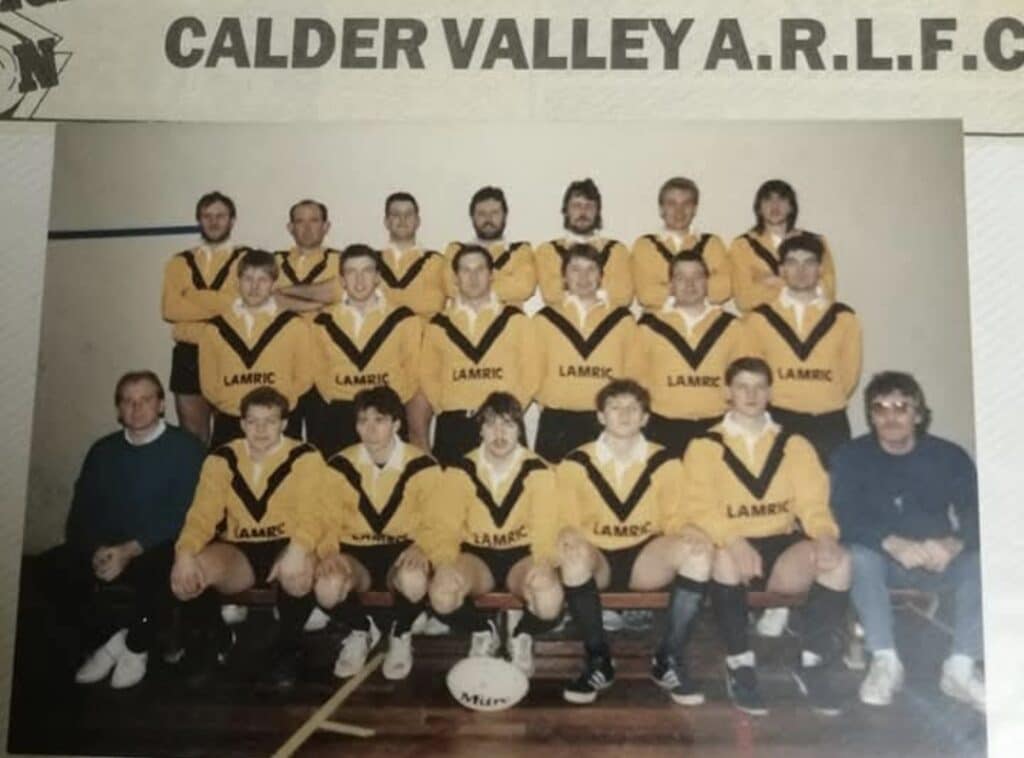Calder Valley team photo 1986