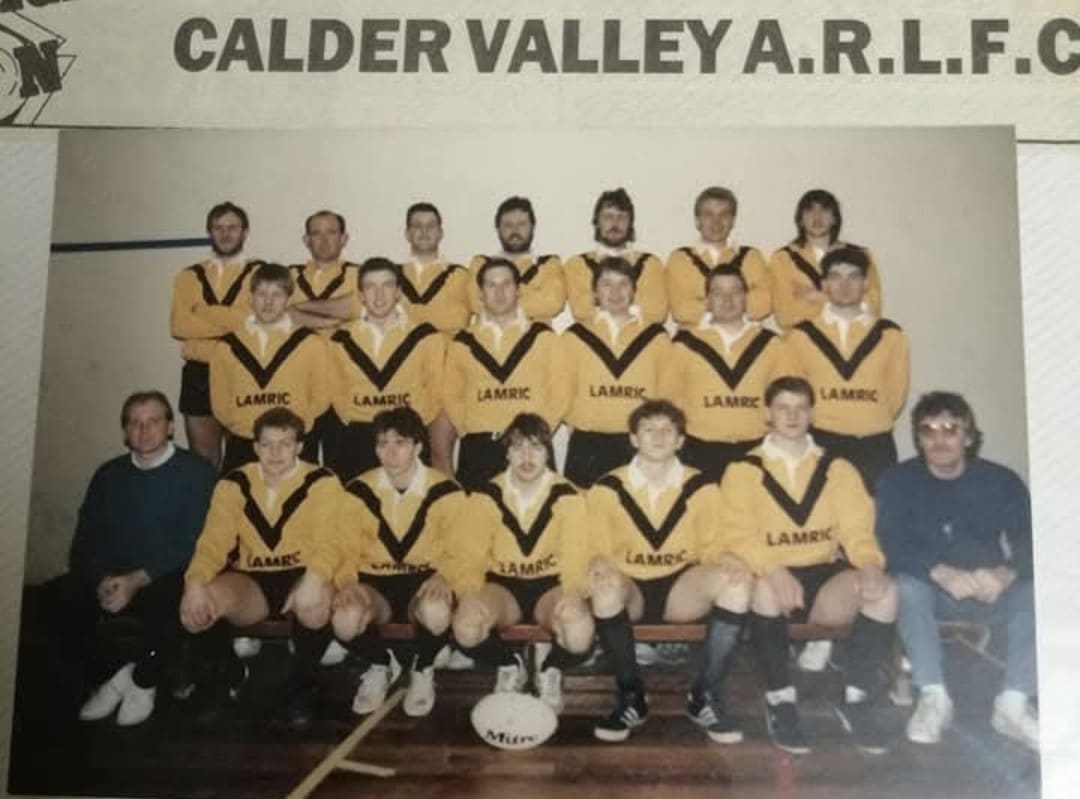 Calder Valley team photo 1986