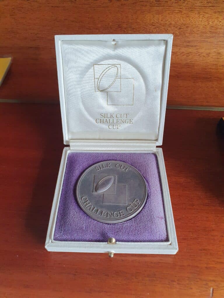 Elland Adam Olroyd Challenge Cup Man of Match medal