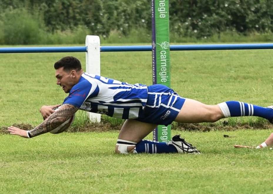 Elland v Lock Lane 2016 Ben Hinsley scoring