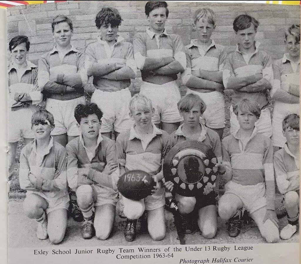 Exley School U13 Maori Shield winners 1963-64 team photo