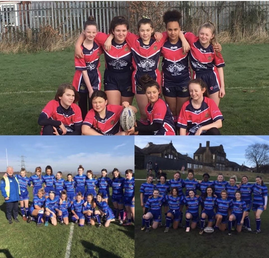 Illingworth 2018 Girls  U16 U14 and U 12 team pics