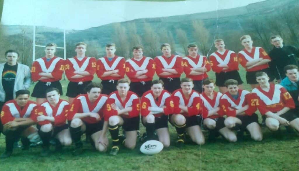 Illingworth U18 team photo 1989