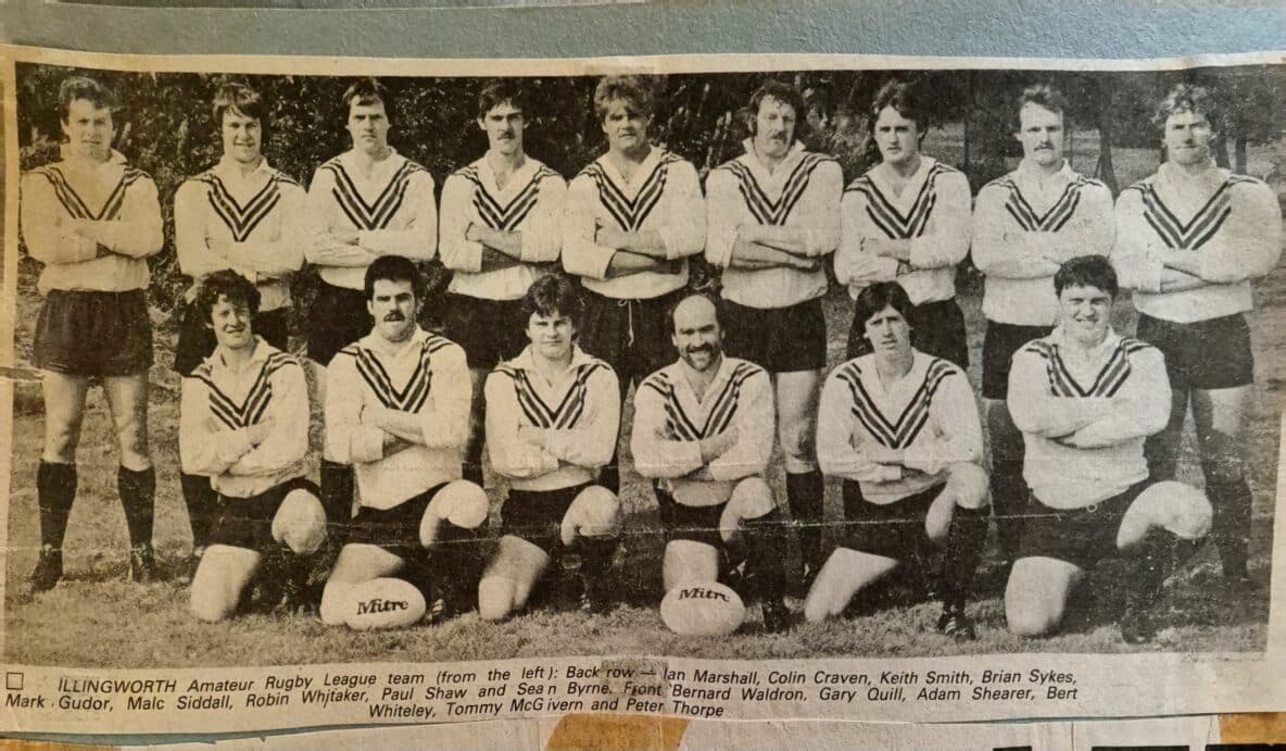 Illingworth team photo 1983
