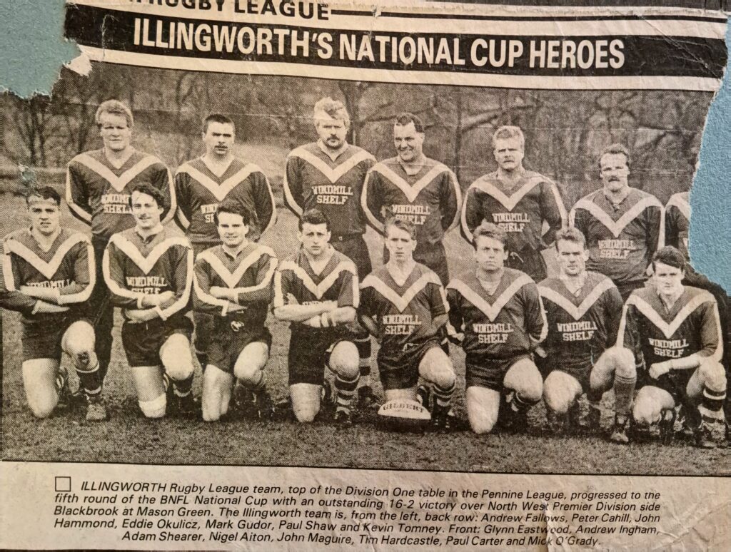 Illingworth team photo 1984