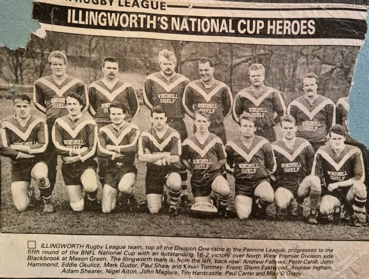 Illingworth team photo 1984