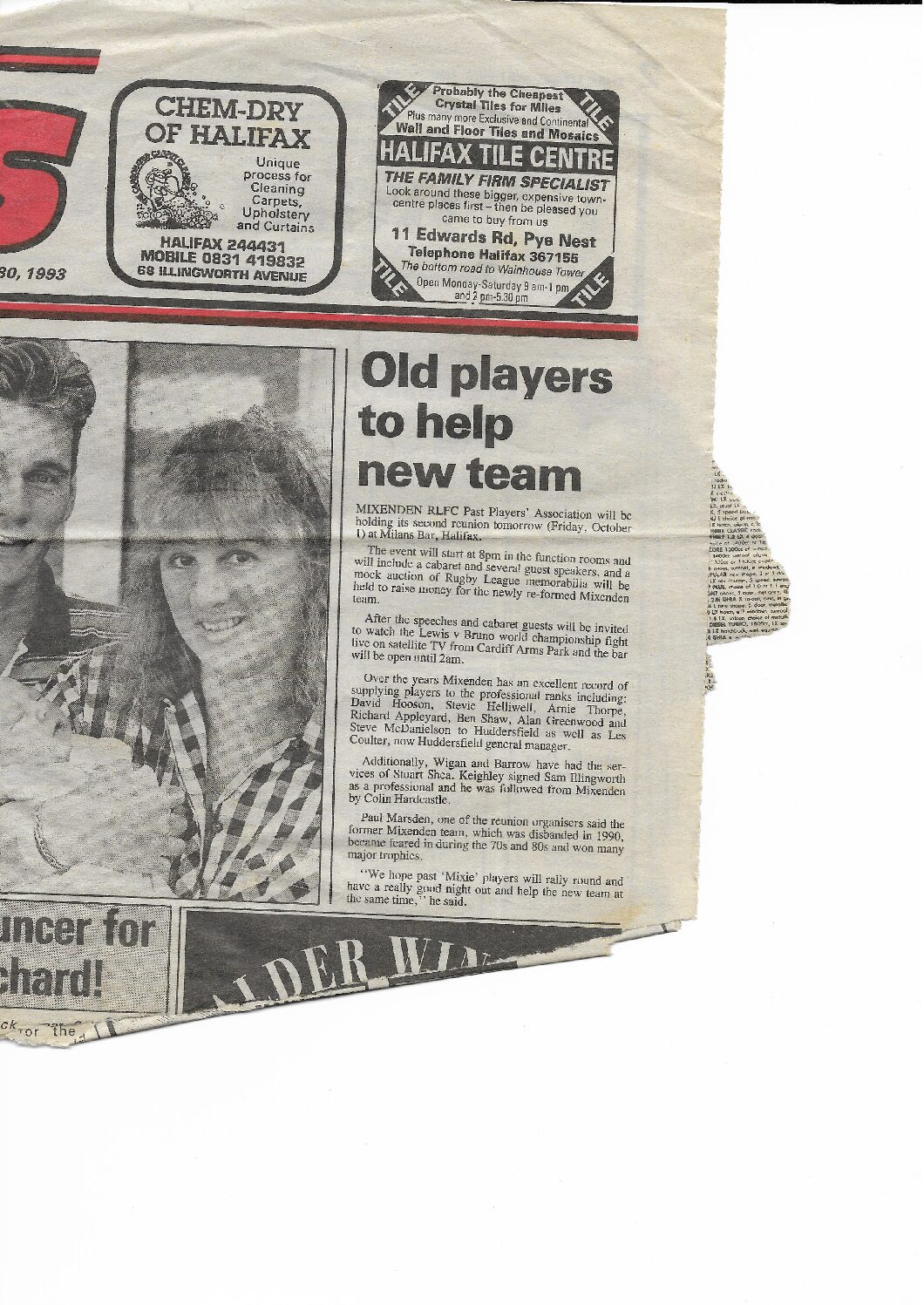 Mixenden reunion 1992