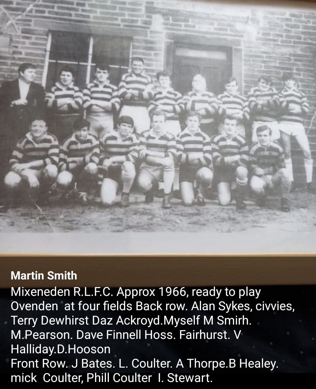 Mixenden team photo c 1966