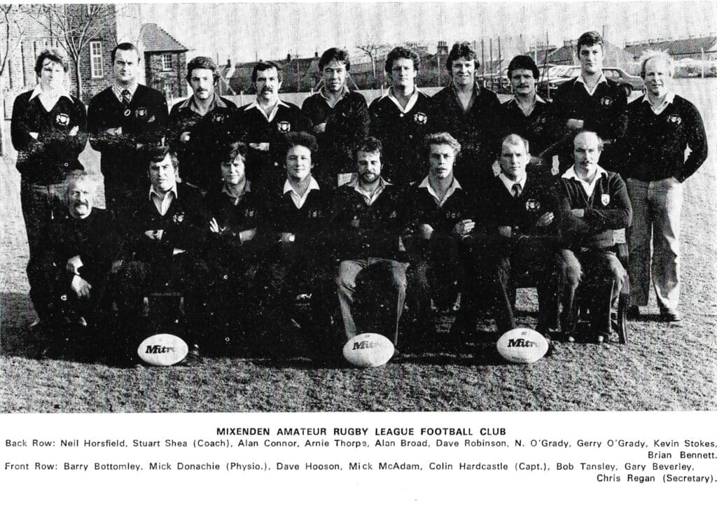 Mixenden team pic with names 1981
