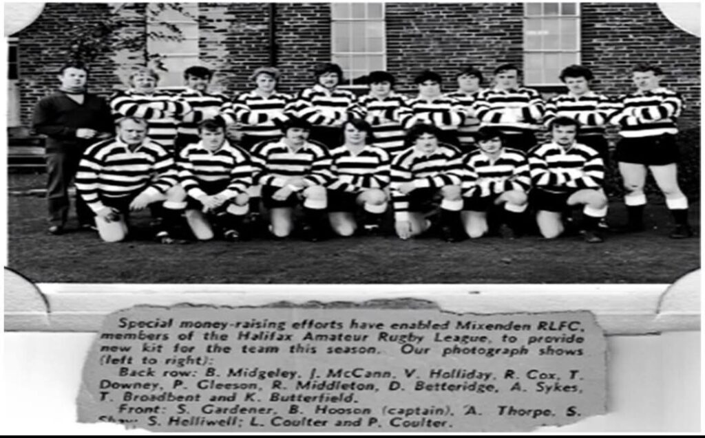 Mixenden teamshot with player names