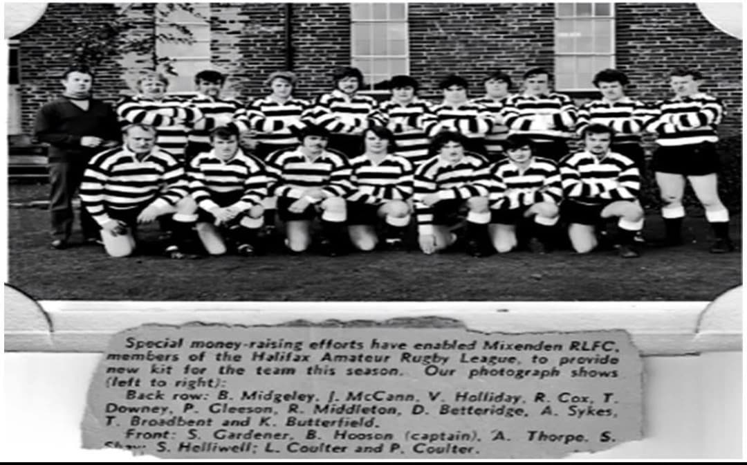 Mixenden teamshot with player names