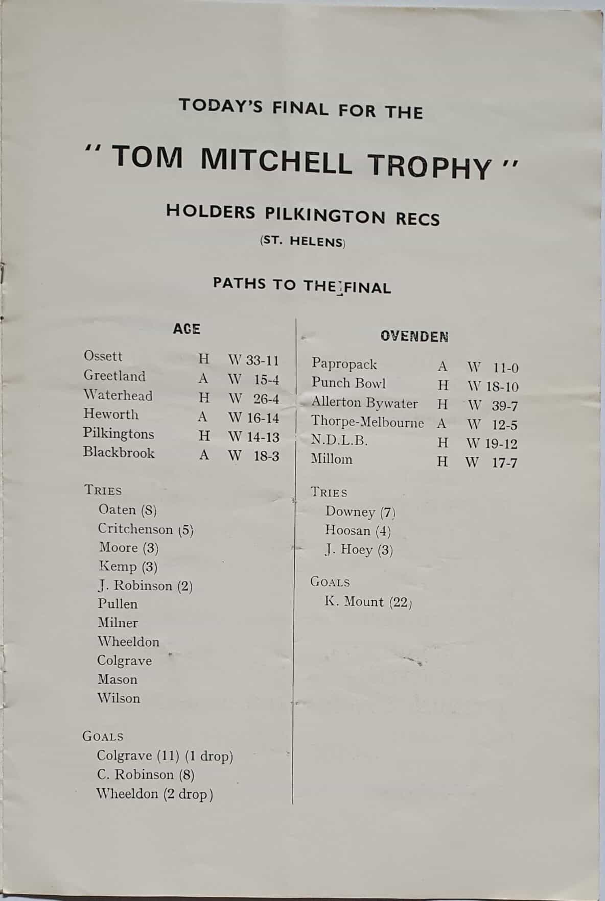 Ovenden route to Yorkshire Cup Final