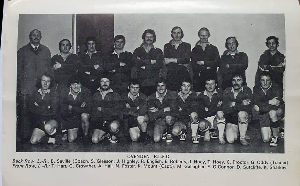 Ovenden team pic with names no year