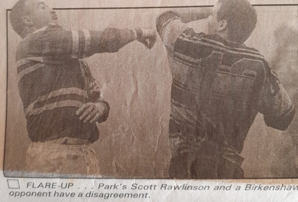 Park Amateurs Scott Rawlinson pic