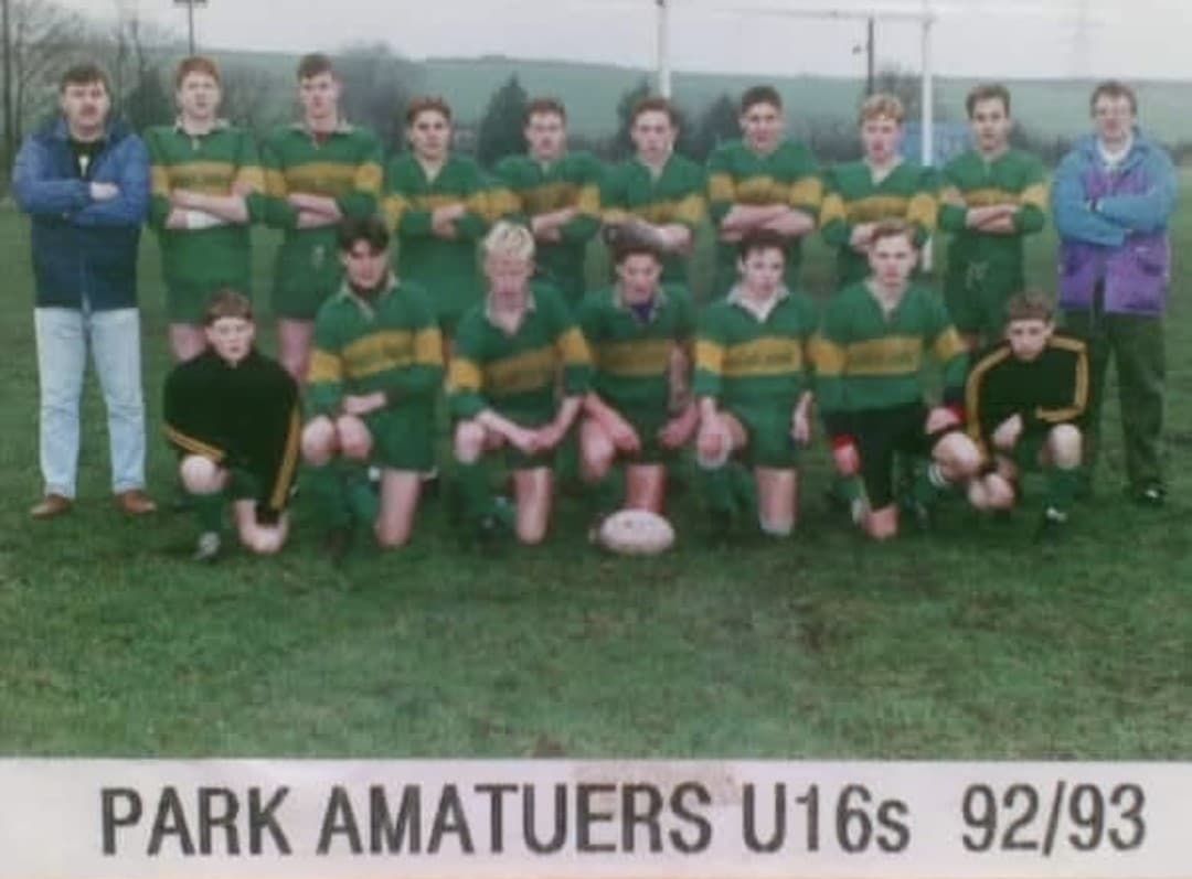 Park Amateurs U16 1992-3 team photo